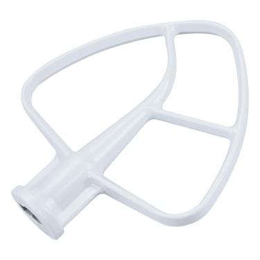 Imagem de Batedeira plana K45B para batedeiras de cabeça inclinada KitchenAid de 4,5 a 5 litros Série Artesanal e Clássica da MMOBIEL – Acessório de pá de alumínio – Batedor de pastelaria – Acessório de mistura