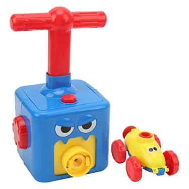 Imagem de Aqur2020 Brinquedo de Carro Movido a Balão, Brinquedo de Haste de Aprendizagem Aerodinâmica Com Bomba e Balões para Crianças de 3 Anos ou Mais, Jogo Educativo Divertido Ao Ar Livre