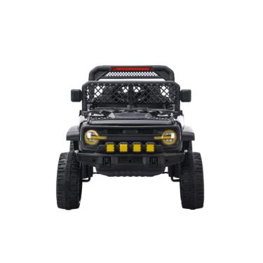 Imagem de Jipe Elétrico Infantil Bang Toys N6 Com Controle Remoto Preto 12v