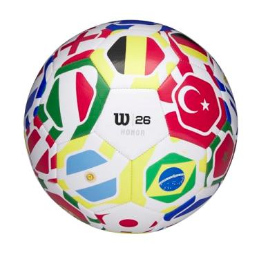 Imagem de Wilson Bola de futebol Honor - Tamanho 5, multicolorida