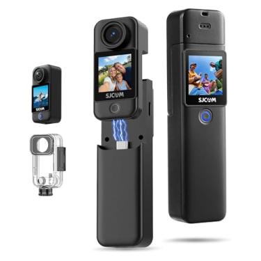 Imagem de SJ~CAM C300 Pocket Camera de Ação,Gravação de Vídeo com Campo de Visão Amplo de 154°, Estabilização em 6 Eixos, Resistente à água Até 30m