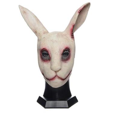 Imagem de Máscara Scary Bloody Bunny Halloween Cosplay Horror E Resin - yiweisai