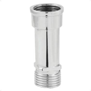 Imagem de 2X Alongador Prolongador Extensor Para Torneira 1/2 6Cm