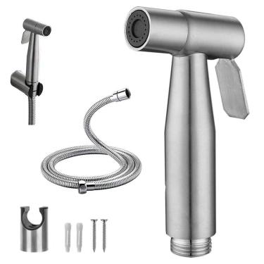 Imagem de Ducha Higienica Chuveirinho Banheiro Lavabo Higienizaçao Limpeza Mangueira Flexivel Spray Acessorio Resistente