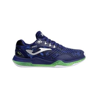 Imagem de TENIS JOMA POINT CLAY AZUL MARINHO E VERDE