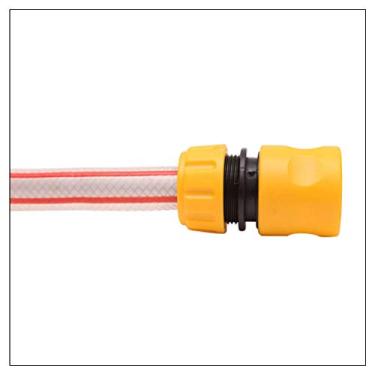 Imagem de TOPINCN Adaptador Rápido do Conector da água da Torneira, Novo Material do Abs, 6 Pces para Sistemas de Mangueira de Irrigação Jardim e Rega Fácil Varanda (Amarelo)