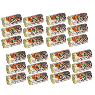 Imagem de Biscoito Cacau Black Recheio de Baunilha Zero Açúcar S/Glúten Vegano Kodilar 90g - Kit com 24 Unidades