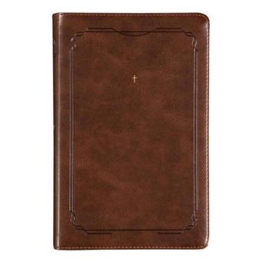 Imagem de The Purpose Book: Bíblia Sagrada, A21, Capa Couro-Soft Marrom, Cruz