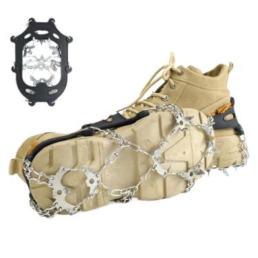 Imagem de Shakven Chuteiras de, grampos para botas de caminhada femininas - Capas para botas de neve Picos para sapatos Picos para caminhadas | Capa de sapatos com pontas de neve deslizantes para adolescentes,