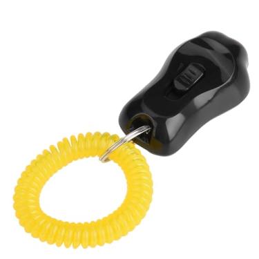 Imagem de ZJchao Alça de Pulso Clicker Ajustável para Treinamento de Cães de Estimação Com 3 Engrenagens, Feita de Material de PC de, Resistente Ao Desgaste, Fácil de Usar para (Azul celeste #05)