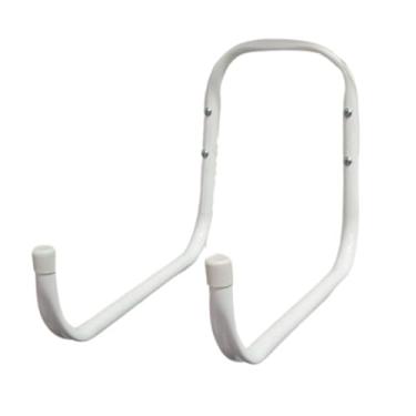 Imagem de Suporte Aluminio Multiuso 10kg-15kg Mangueira Parede Bicicleta(BRANCO,24 X20X17)