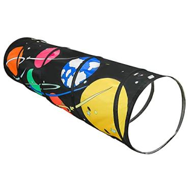 Imagem de shamjina de jogo para crianças pequenas, de bebê portátil rastejar através de túneis de tenda infantil casa de brincar quintal jardim crianças