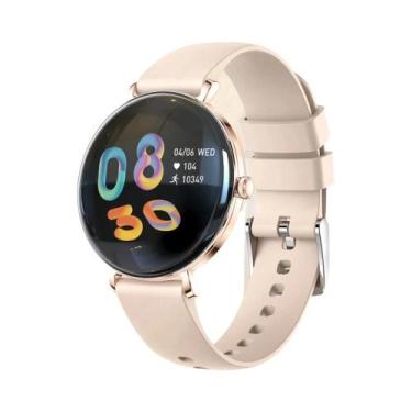 Imagem de Relógio Inteligente Feminino Com Tela AMOLED 466, Monitor De Frequênci