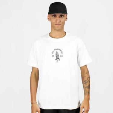 Imagem de Camiseta Qix Skull Skateboard-Unissex