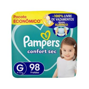 Imagem de Fralda Pampers Confort Sec Tamanho G 98 unidades