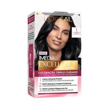 Imagem de Coloração Imédia Excellence 1 Preto - IMEDIA