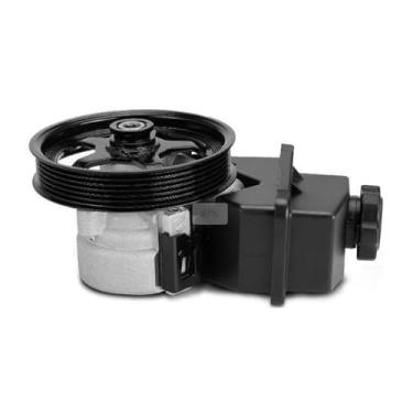 Imagem de TEKKOAUTO Bomba de direção hidráulica com reservatório e substituição de polia para Chevy Impala 2006-2011 Monte Carlo 2006-2007 3.5L 3.9L 88964571