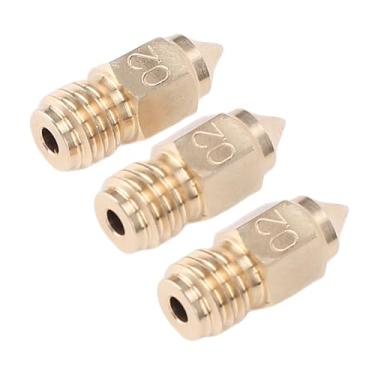 Imagem de Hyuduo Bicos de Latão Bocal de 0,2 Mm para Ender 5 Maxs Bicos de Impressora 3D de Impressão Rápida à Prova de Desgaste de Alta Temperatura Compatíveis Com Kit de Bloco de Aquecimento Hotend para