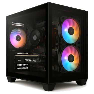 Imagem de PC Gamer Skill Aquarium, Intel Core I5 12400F, 16GB 3200MHz, Geforce Gtx 1660 Ti 6GB, SSD 1TB M.2, Preto SKA041