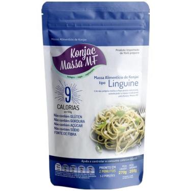 Imagem de Macarrão Sem Glúten Tipo Linguini Vegano Konjac 270g - Konjac Massa Mf