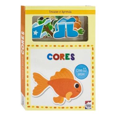 Imagem de Encaixe e Aprenda - Cores - HAPPY BOOKS, Sortido