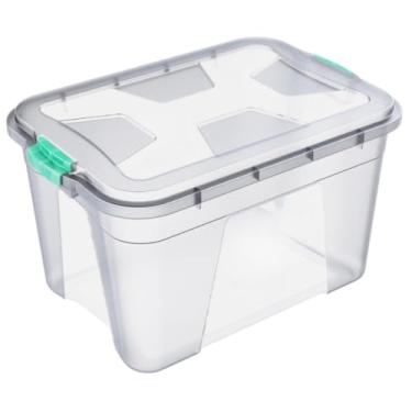 Imagem de Caixa Organizadora Transparente(Caixa de 56 Litros)