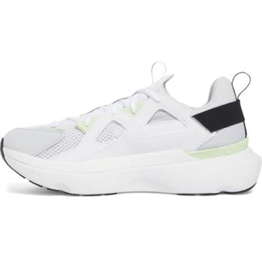 Imagem de Under Armour Unissex-adulto Infinite Mvmnt, (100) Branco Halo Cinza Retro Verde, 8.5 Women/7 Men