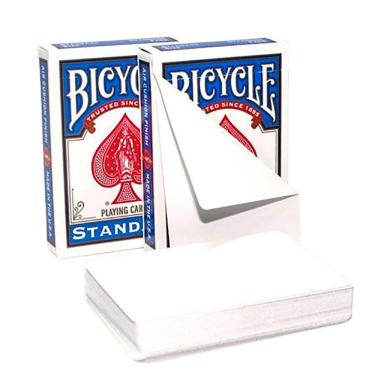 Imagem de Baralho Gaff Branco Dois Lados Bicycle Blank Card Both Sides