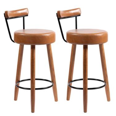 Imagem de Kit 02 Banquetas Napoles - Ssx Multicoisas Amarula