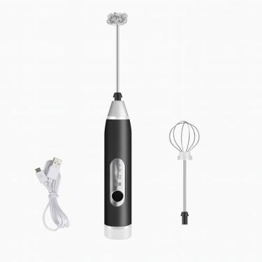 Imagem de Mini Mixer Elétrico Recarregável Multiuso para Bebidas e Ovo