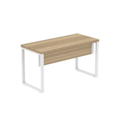Imagem de Mesa Escritório 1500x600x750mm M150-60pe40tub Noce Naturalle-branco