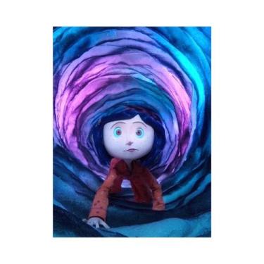Imagem de Pintura Em Diamante 5D De Halloween, Arte De Coraline E Vincent Van Go