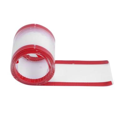 Imagem de Naroote Protetor de Aperto de Porta Durável para Proteger As Crianças contra Lesões Nos Dedos, Protetor de Aperto de Dedo Fosco de 47,2", Perfeito para Jardins de Infância e Escolas (Transparente