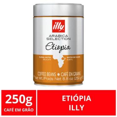 Imagem de Café em Grão, Illy Selection, Etiopia, Lata 250g - Illy Café