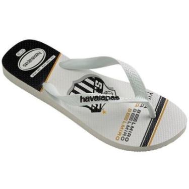 Imagem de Chinelo Havaianas Top Times Santos Estampa 2024 41483800198-Masculino