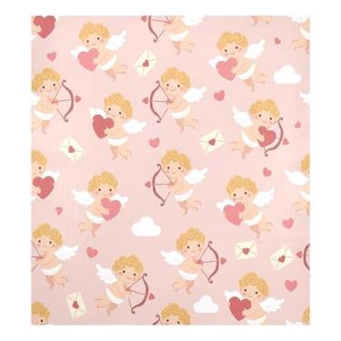 Imagem de Blueangle Capa de ímã de lava-louças de cupidos de querubim divertido, decoração de capa frontal de lava-louças, adesivos de eletrodomésticos, adesivos de eletrodomésticos, 58 cm C x 66 cm adesivo