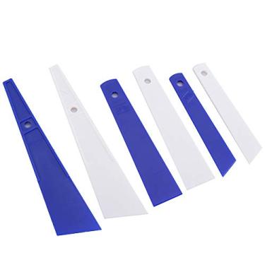 Imagem de Generic Conjunto de Ferramentas de Cola de Plástico Raspador Eficiente Ferramentas de Artesanato de Couro para Diy e Indústria Feita à Mão 6 Peças