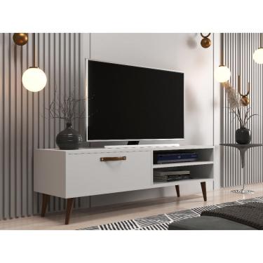 Imagem de Rack para TV ate 55 Polegadas 1 Porta com Pes Miami J Carvalho