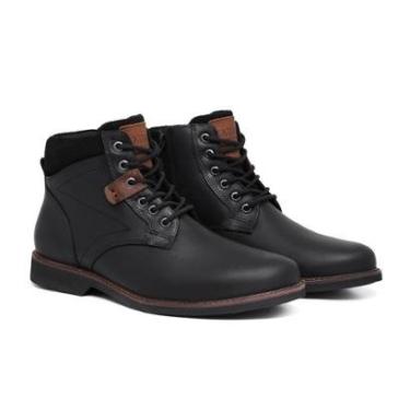 Imagem de Bota Masculina Couro Coturno Detalhada Macia 8400 Bonanza-Masculino