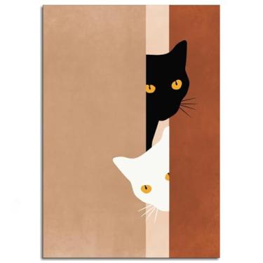 Imagem de Impressão em tela boêmia animais natureza pôster arte de parede para casa 1 peça decorações não ramed 30,5 x 20,3 cm