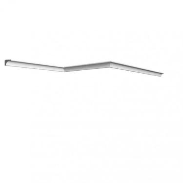 Imagem de Roda Teto A3 Perfil de Poliestireno 6 m - Branco - HomEstar