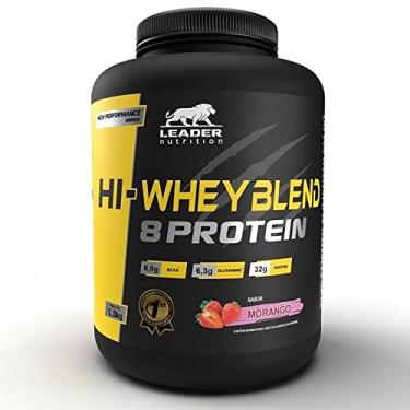Imagem de Hi Whey Blend 8 Concentrate 100% (1,8Kg) - Morango - Leader Nutrition