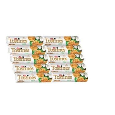 Imagem de Kit C/10 Tostines 160g Coco - Nestlé