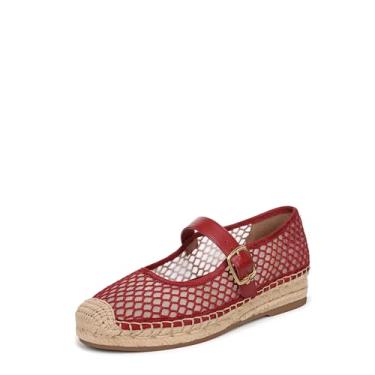 Imagem de Sam Edelman Sapatilha feminina Mackie Mesh Mary Jane, Deep Scarlet 37, médio