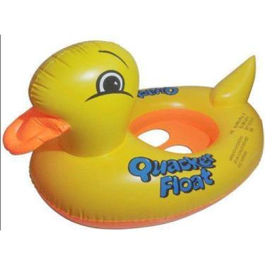 Imagem de Boia infantil pato - inflável - Kar Distribuidora