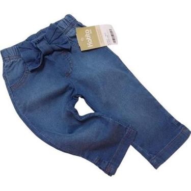 Imagem de Calça Jeans Luxo Elastano Infantil Menina Katita Kids 2725, Jeans, 3 A