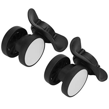 Imagem de Phefop 1 par de Rodas para Mala de Bagagem Kits de Reparo de Rodízio de Mala de Viagem de Substituição Universal Com Parafuso Mudo Resistência Ao Desgaste Design para Viagens Ao Ar
