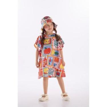 Imagem de Vestido Infantil em Viscolinho Três e Já-Feminino