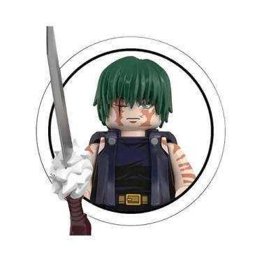 Imagem de Blocos De Montar Jujutsu Kaisen Mini Figuras De Ação Itadori Yuji Gojo