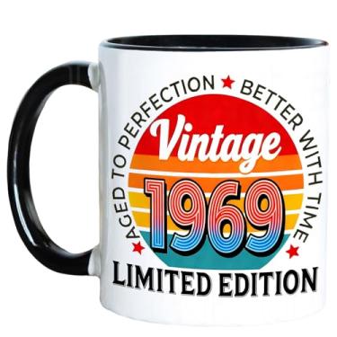 Imagem de AliCarr Presentes de aniversário de 57 anos para homens e mulheres, caneca de café vintage 1969, 325 ml, presentes para mãe, pai, esposa, marido, irmã, amigos, tia, pais, papai, avó, idosos (57)